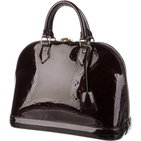 Authentic Louis Vuitton Monogram Vernis Alma PM - Picture 1 of 9